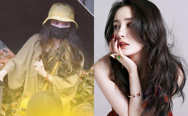 Dương Mịch mặc váy rộng đi quay show, tóc nhuộm highlight cực chất chơi, che mặt mà vẫn thấy xinh đẹp - Ảnh 1. Dương Mịch mặc váy rộng đi quay show, tóc nhuộm highlight cực chất chơi, che mặt mà vẫn thấy xinh đẹp - Ảnh 1.