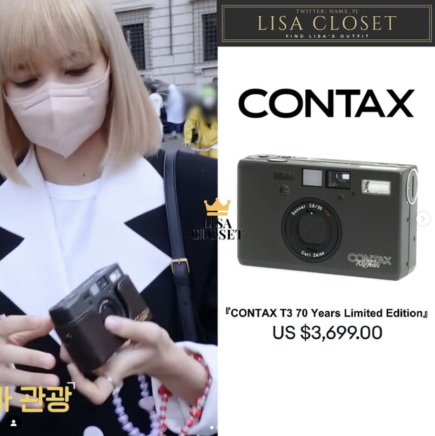 Soi mẫu máy ảnh ruột của Lisa (BLACKPINK), nghe giá mà choáng - Ảnh 4.