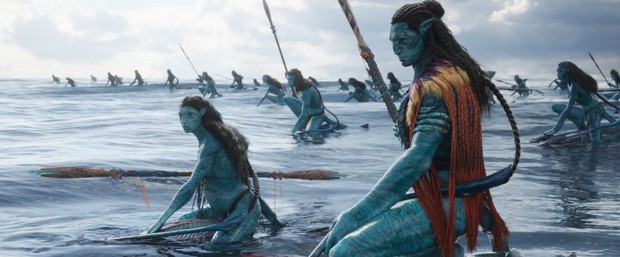 Siêu bom tấn huyền thoại Avatar 2 chính thức tung trailer mãn nhãn, hóng nhất màn tái xuất của mỹ nữ Titanic - Ảnh 4.