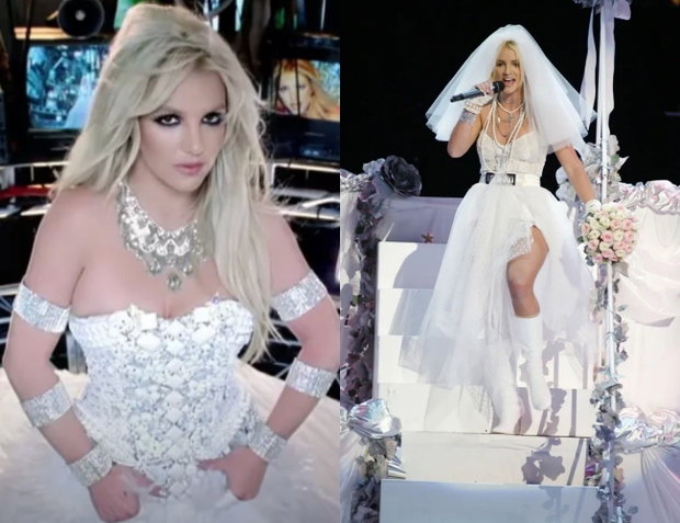 Toàn cảnh đám cưới Britney Spears: Cô dâu diện váy Versace đi xe ngựa cổ tích, Madonna, Selena Gomez dẫn đầu dàn sao hạng A - Ảnh 3.