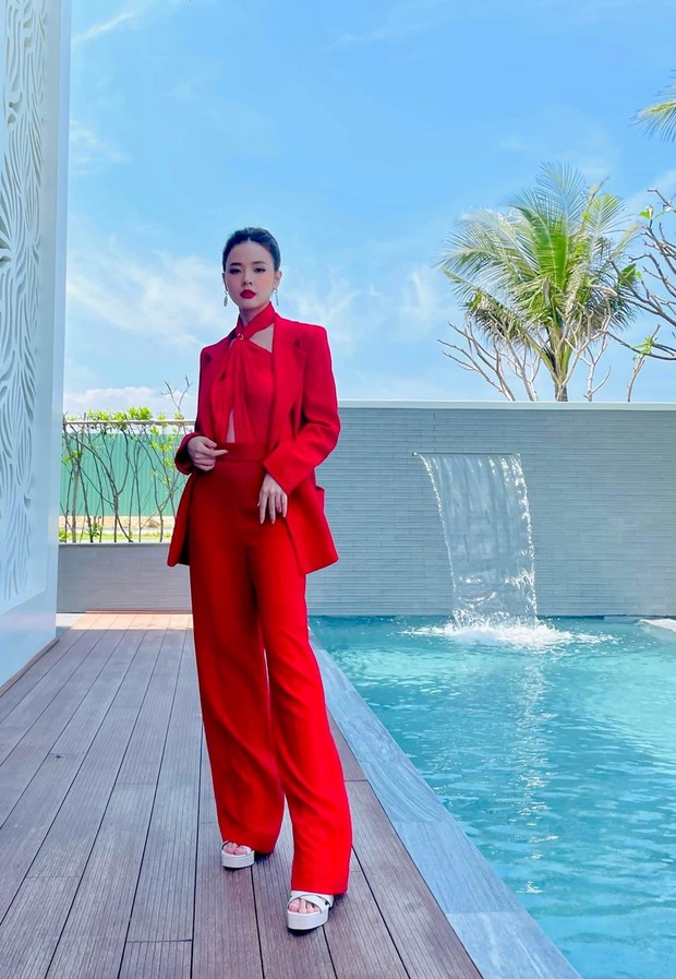 Mỹ nhân Việt diện vest: Hoa hậu Thùy Tiên quyền lực, Midu chuộng style thanh lịch - Ảnh 6.