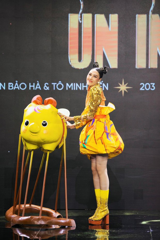 Những trang phục dân tộc khó hiểu tại Hoa hậu Hoàn vũ Việt Nam 2022 - Ảnh 1.