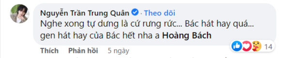 Hoàng Bách và mẹ song ca ngọt như mía lùi, netizen cảm thán: Không dám nghe hết... vì nghe là khóc - Ảnh 4. Hoàng Bách và mẹ song ca ngọt như mía lùi, netizen cảm thán: Không dám nghe hết... vì nghe là khóc - Ảnh 4.