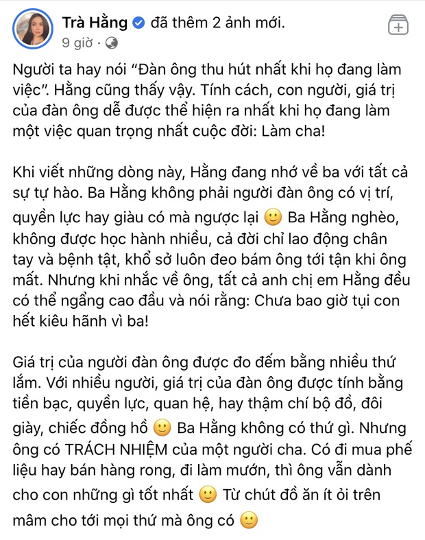 Sao Việt mừng Ngày của Cha: Cường Đô La khoe quà 2 con tặng, ông xã Hà Tăng xúc động đọc thư tay nhóc tỳ - Ảnh 7.