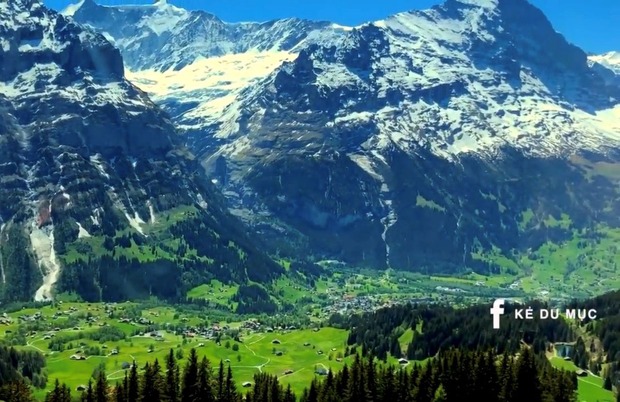 Ghé thăm trị trấn Grindelwald đẹp như tranh vẽ ở Thụy Sĩ - Ảnh 1.