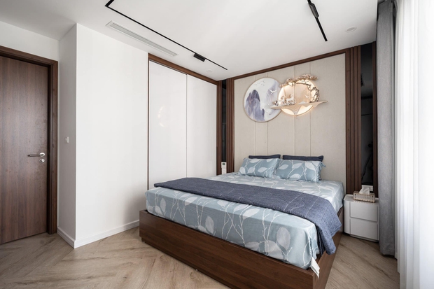 Căn hộ 160m² với 3 phòng ngủ theo phong cách luxury hết chi phí 3 tỷ của cặp vợ chồng ở Hà Nội - Ảnh 15.