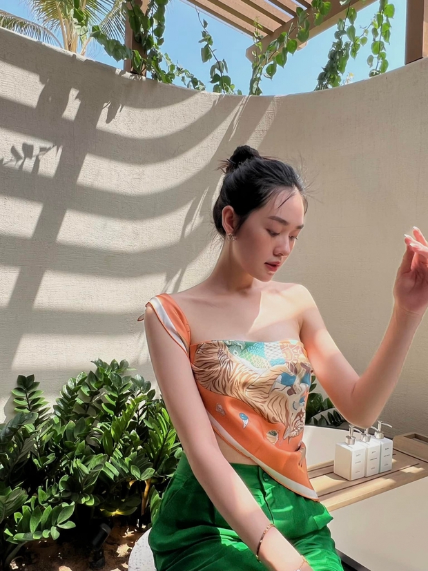 Vẻ đẹp ngọt ngào của Á hậu Tường San trong loạt ảnh đời thường - Ảnh 3.