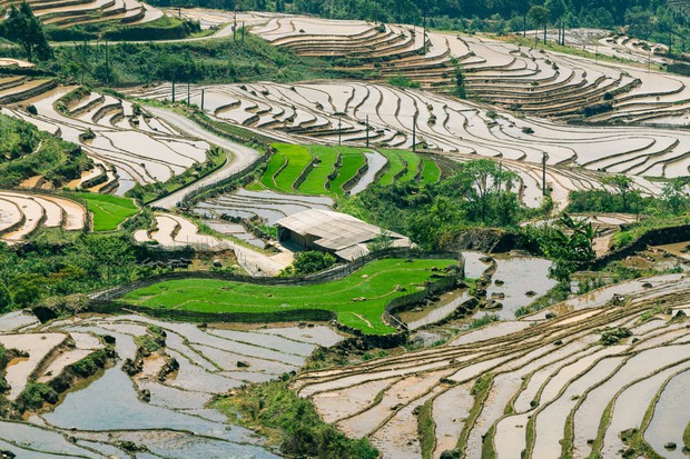 Mãn nhãn với cảnh sắc lấp lánh Tây Bắc mùa nước đổ, địa điểm lí tưởng để du lịch “giải nhiệt” mùa hè - Ảnh 6.