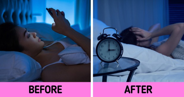 4 tác hại do sử dụng điện thoại trước khi đi ngủ, kiềm chế một chút là sức khỏe tràn trề - Ảnh 2.