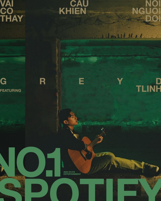 Grey D đạt chuỗi thành tích nhạc số “khủng” chỉ sau 2 ngày ra mắt MV mới - Ảnh 1.