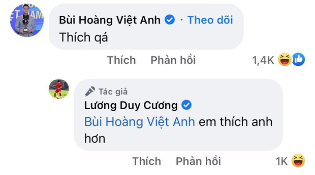 Đối đáp bất ngờ với dàn cầu thủ, Lương Duy Cương đích thị là bậc thầy thả thính của U23 Việt Nam - Ảnh 2.
