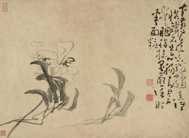 Hoa nở trong Cố cung - Thược dược: Loài hoa tháng Năm hiện lên đầy tinh tế trong tranh cổ Trung Quốc - Ảnh 9.