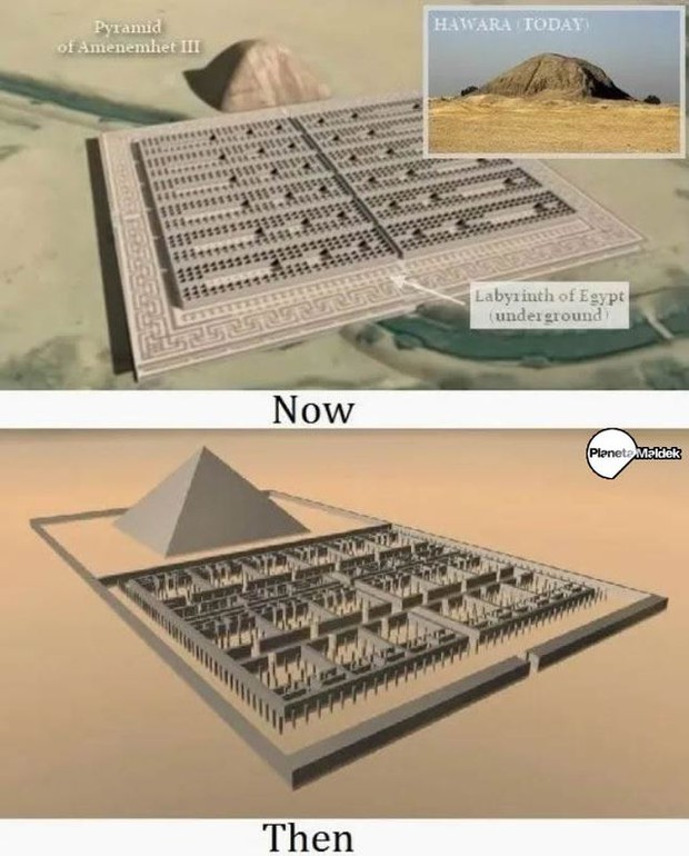 Phát hiện bí ẩn: Ngôi đền mê cung cổ đại dưới lòng đất tại Ai Cập! - Ảnh 1.
