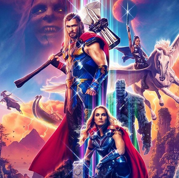Bất ngờ trước những lời nhận xét của khán giả đã xem “Thor: Love and Thunder” - Ảnh 1.