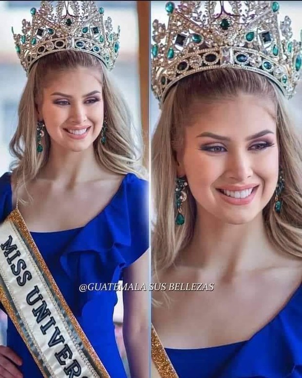 Á hậu 2 Miss Grand đăng quang Hoa hậu Hoàn vũ Guatemala: Body ngày càng phát tướng gây tranh cãi - Ảnh 1. Á hậu 2 Miss Grand đăng quang Hoa hậu Hoàn vũ Guatemala: Body ngày càng phát tướng gây tranh cãi - Ảnh 1.
