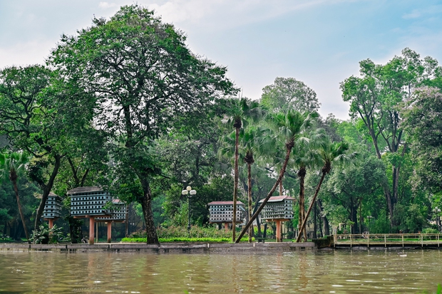 Những đảo đặc biệt ở Hà Nội: Nơi có tháp biểu tượng, nơi có chùa cổ nhất Thủ đô - Ảnh 13.