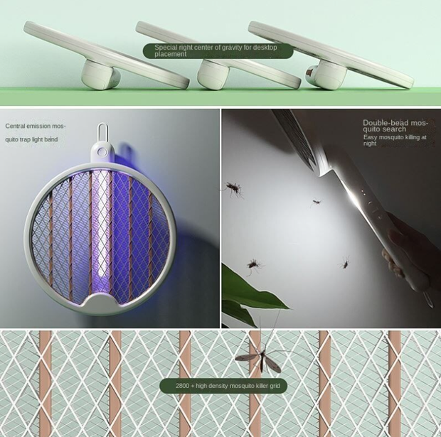 4 mẫu vợt muỗi tích hợp cả đèn UV lẫn khả năng xoay 90 độ đáng ngạc nhiên - Ảnh 11.