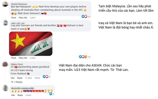 Fan Đông Nam Á: U23 Việt Nam rất mạnh, sẽ đại diện cho cả khu vực - Ảnh 2. Fan Đông Nam Á: U23 Việt Nam rất mạnh, sẽ đại diện cho cả khu vực - Ảnh 2.