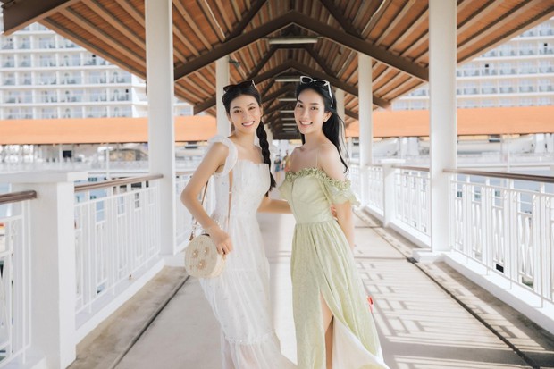 Kỳ Duyên thả dáng nóng bỏng với váy cut-out, Khánh Vân mặc váy dạ hội sexy cách điệu từ áo tắm - Ảnh 9.