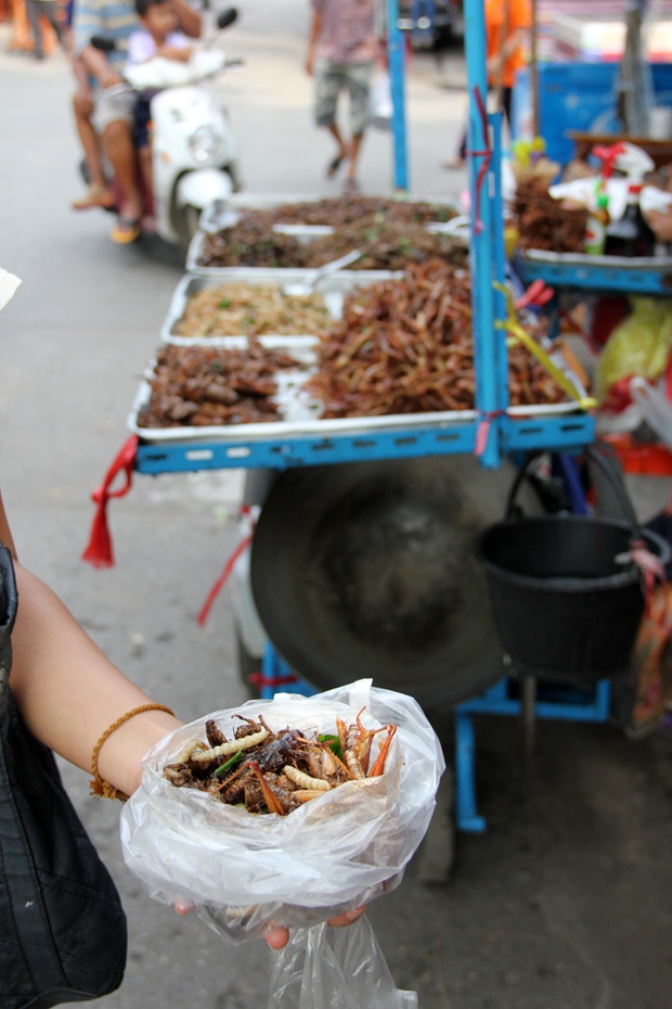Thực phẩm của tương lai gây sốt ở Thái Lan: Trông đáng sợ nhưng mùi vị lại ngon bất ngờ! - Ảnh 2.