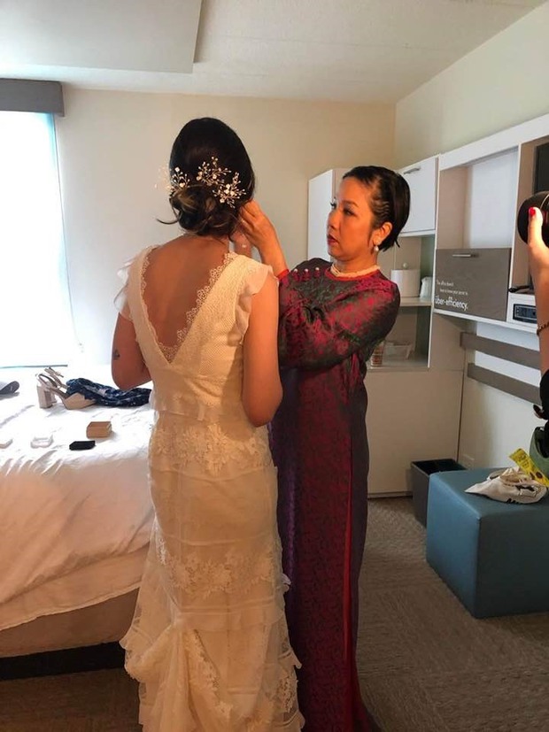 Đám cưới con gái diva Mỹ Linh tại Việt Nam: Cô dâu chú rể tình tứ, khung cảnh hôn lễ đẹp như mơ! - Ảnh 11.