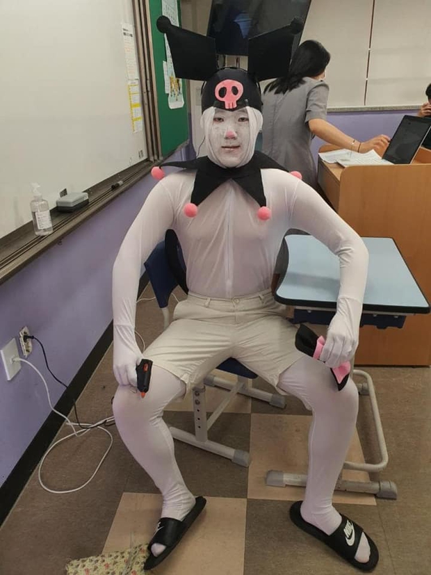 Nhóm học sinh trung học Hàn Quốc gây bão với bộ ảnh kỷ yếu cosplay siêu hài hước, cực độc và lạ - Ảnh 8.