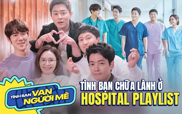 Tình bạn vị chữa lành của Hospital Playlist: Những người 40 tuổi cũng hóa trẻ thơ khi ở cạnh nhau - Ảnh 1.