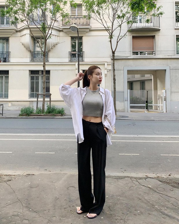 Mặc áo crop top thế nào cho sang chảnh tinh tế? Photo-1-16587231561291113135379