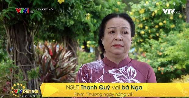 NSƯT Thanh Quý nghẹn giọng chia sẻ về tập cuối Thương ngày nắng về - Ảnh 1.