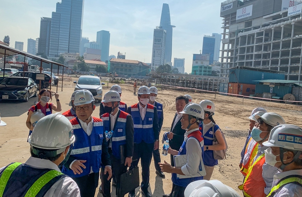Diện mạo mới nhất của nhà ga ngầm trung tâm Bến Thành và Ba Son của tuyến Metro TP.HCM - Ảnh 1. Diện mạo mới nhất của nhà ga ngầm trung tâm Bến Thành và Ba Son của tuyến Metro TP.HCM - Ảnh 1.