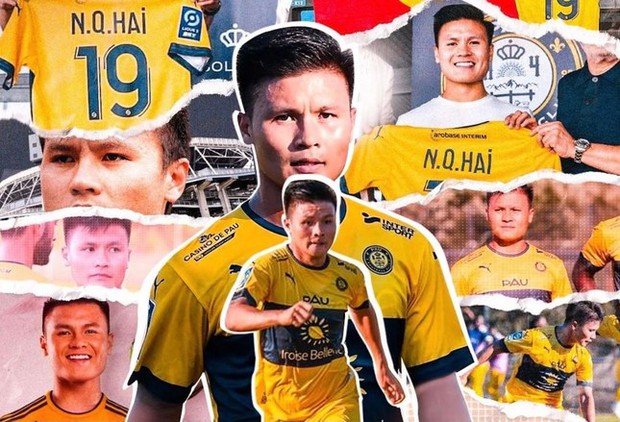  Báo Pháp chấm Quang Hải là bản hợp đồng xịn nhất của Pau FC trong hè 2022  - Ảnh 1.