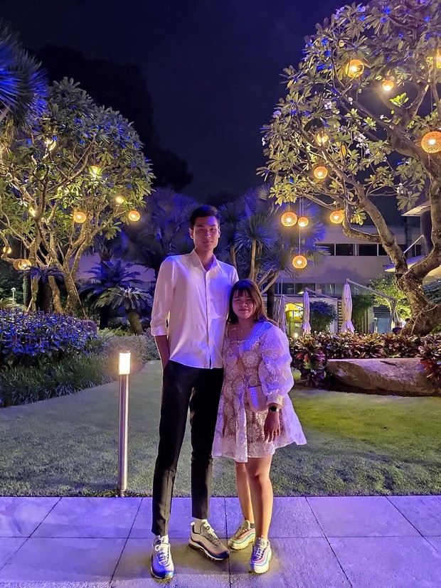 Bạn gái Phú Vinh - trung phong cao 2,03m kể chuyện tình yêu: Hẹn hò sau 3 ngày nhắn tin, từng ghen vì bạn trai được fan gọi bằng “chồng” - Ảnh 4. Bạn gái Phú Vinh - trung phong cao 2,03m kể chuyện tình yêu: Hẹn hò sau 3 ngày nhắn tin, từng ghen vì bạn trai được fan gọi bằng “chồng” - Ảnh 4.