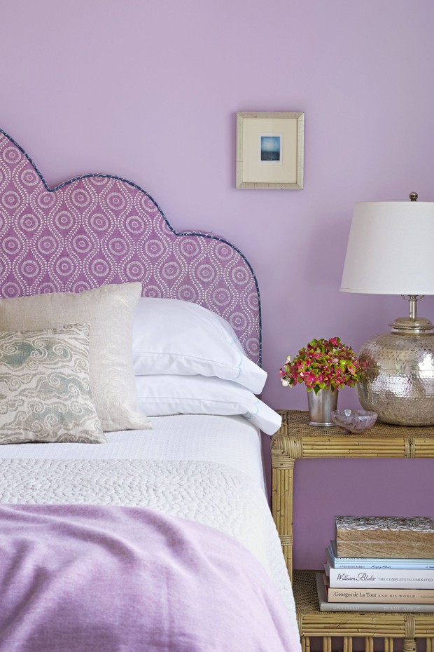 Những căn phòng ngủ sẽ khiến chị em thích mê với gam màu oải hương lãng mạn - Ảnh 8.