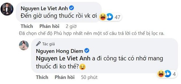 Hồng Diễm trở lại với phong cách dịu dàng, Việt Anh gọi vợ ngọt xớt - Ảnh 4.