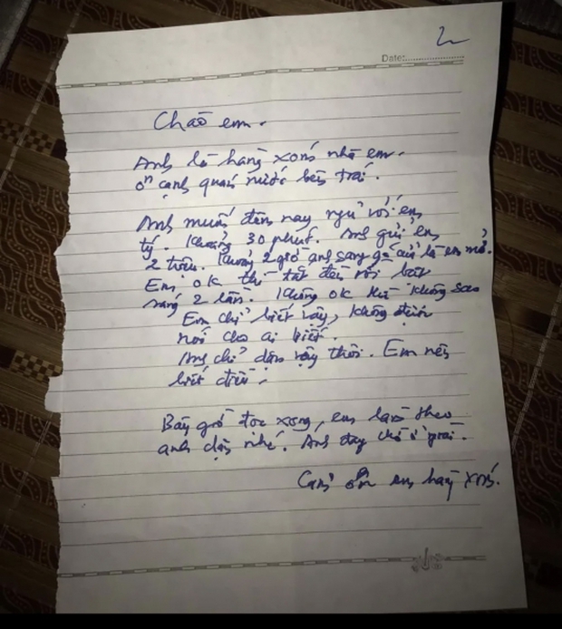 Cô gái bị người đàn ông gần 80 tuổi viết thư xin “ngủ cùng” rút đơn trình báo - Ảnh 1.