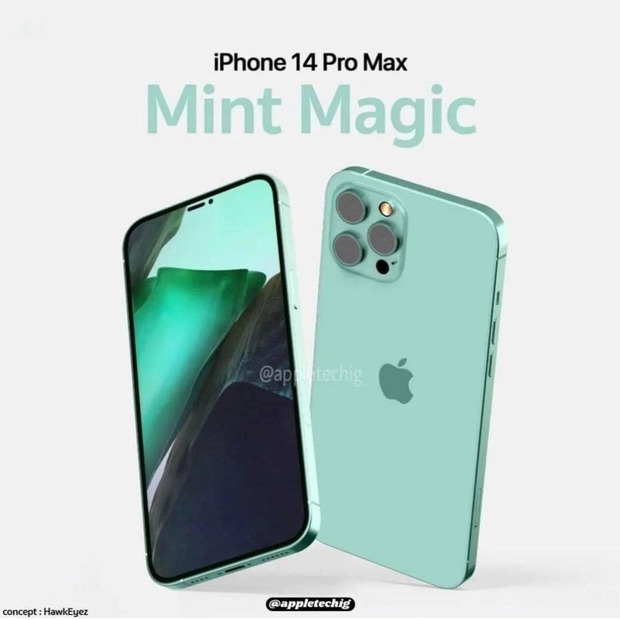 Thêm concept iPhone 14 lộ diện với nhiều màu sắc đẹp mê mẩn - Ảnh 4.