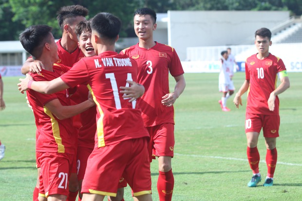 U19 Việt Nam giành chiến thắng tưng bừng trước U19 Philippines, khẳng định sức mạnh tại giải vô địch Đông Nam Á - Ảnh 1.