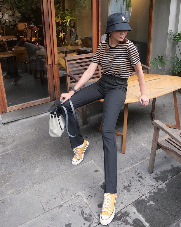 5 kiểu quần dài được sao Việt ưa chuộng nhất vì trẻ trung, dễ phối đồ - Ảnh 6.