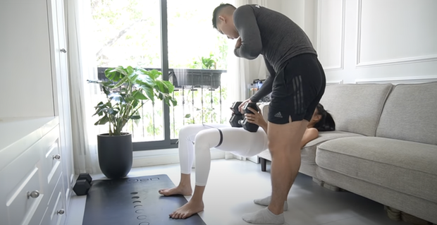 Á hậu Lê Thảo Nhi ăn bơ để giảm cân, siết cơ bụng bằng 6 động tác tập ngay tại nhà - Ảnh 16.