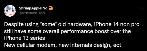 iPhone 14 và iPhone 14 Max dùng chip Apple A15 cũ nhưng vẫn có hiệu năng mạnh hơn dòng iPhone 13 - Ảnh 2.