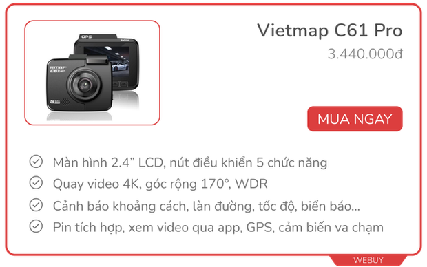 Chọn nhanh camera hành trình cho xe hơi chất lượng tốt, giá chỉ từ 1 triệu - Ảnh 8.