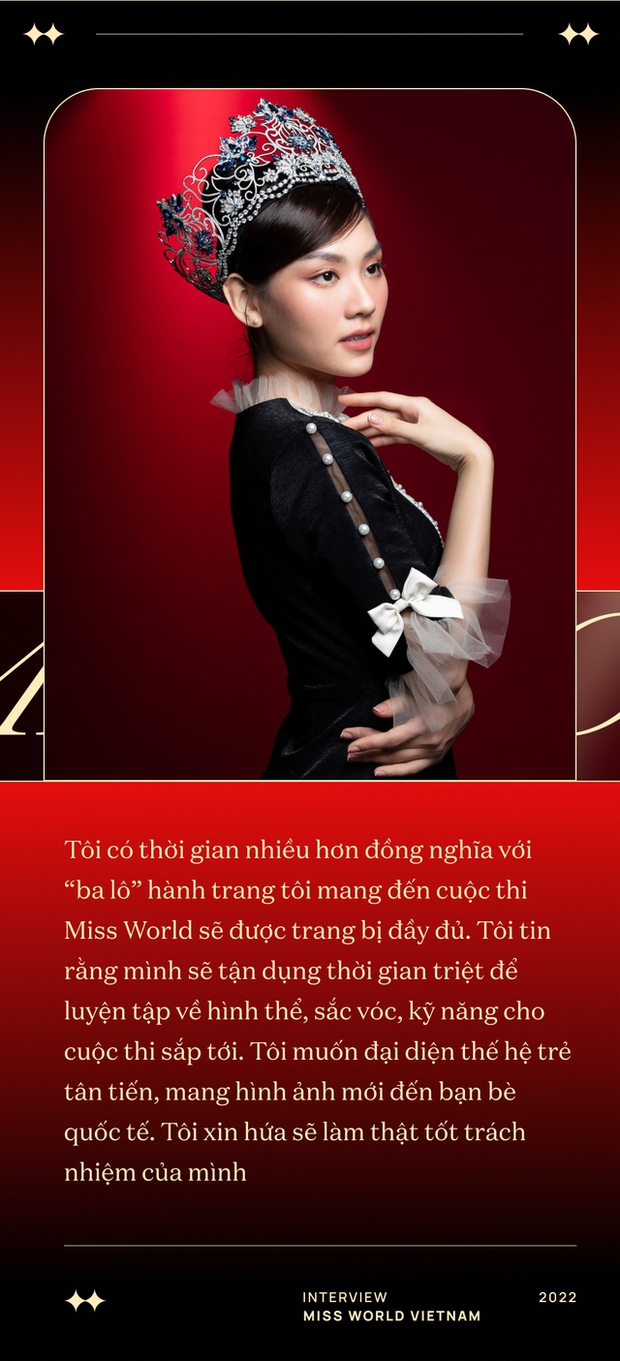 Phỏng vấn Top 3 Hoa hậu Thế giới Việt Nam 2022: Mai Phương lên tiếng tin đồn hẹn hò, 2 Á hậu tiết lộ mục đích dùng tiền thưởng - Ảnh 8.