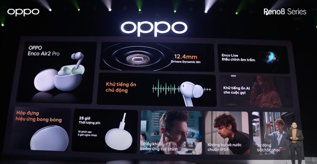 Toàn cảnh buổi ra mắt OPPO Reno8 series: Đáng kinh ngạc với chipset Dimensity 1300 mạnh mẽ, sạc nhanh 80W, cùng nhiều nâng cấp đáng giá về camera - Ảnh 15.