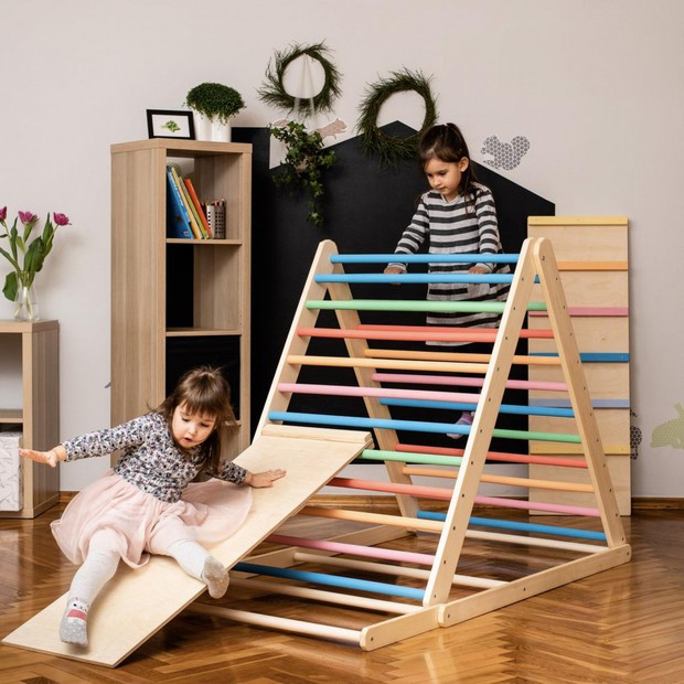 Phòng riêng của con gái Cường Đô la: Loạt đồ chơi đắt đỏ kết hợp phương pháp giáo dục Montessori - Ảnh 6.
