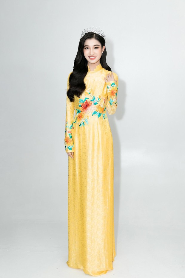 Những lần top 3 Miss World Vietnam 2022 đọ sắc xinh đẹp với áo dài sau khi đăng quang - Ảnh 13.