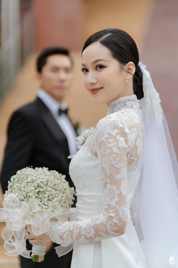 Top 5 HHVN Phương Quỳnh tung ảnh cưới trong nhà thờ, fan tiếc nuối vì không tiếp tục thi sắc đẹp - Ảnh 1.