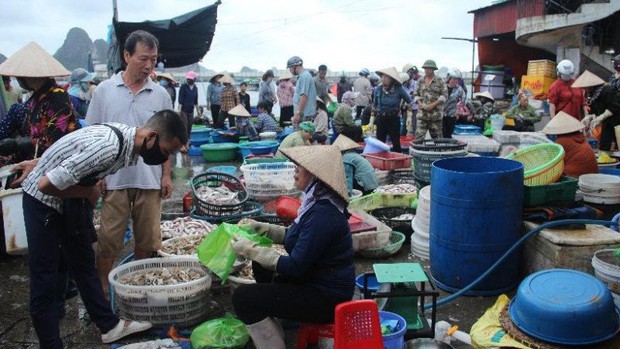 6 chợ thủy sản nhộn nhịp nhất Quảng Ninh - Hình ảnh 2.