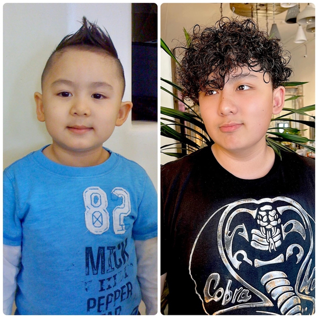 Con trai nhất định để kiểu tóc bom nguyên tử, vợ cũ Bằng Kiều giải quyết quá khéo, ai nấy đều khen chuyện dạy con - Ảnh 2.