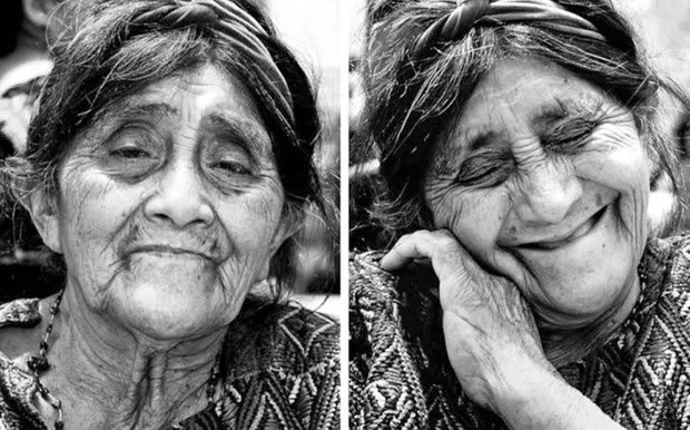 Nhiếp ảnh gia chụp lại phản ứng của phụ nữ trước và sau khi được khen xinh đẹp, tạo nên bộ ảnh giản dị mà đầy ý nghĩa - Ảnh 7.