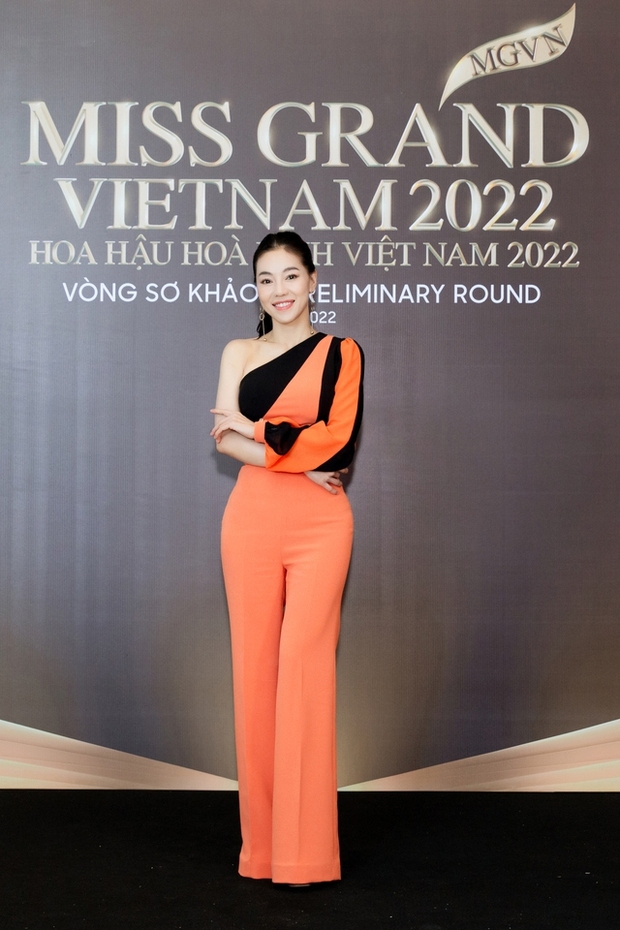Kiều Loan, Ngọc Thảo và dàn mỹ nhân đổ bộ thảm đỏ sơ khảo Hoa hậu Hoà bình 2022 - Ảnh 10.